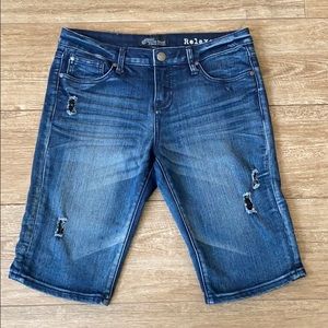 Volcom Relaxed Coupe Comfort Bermuda Denim Shorts